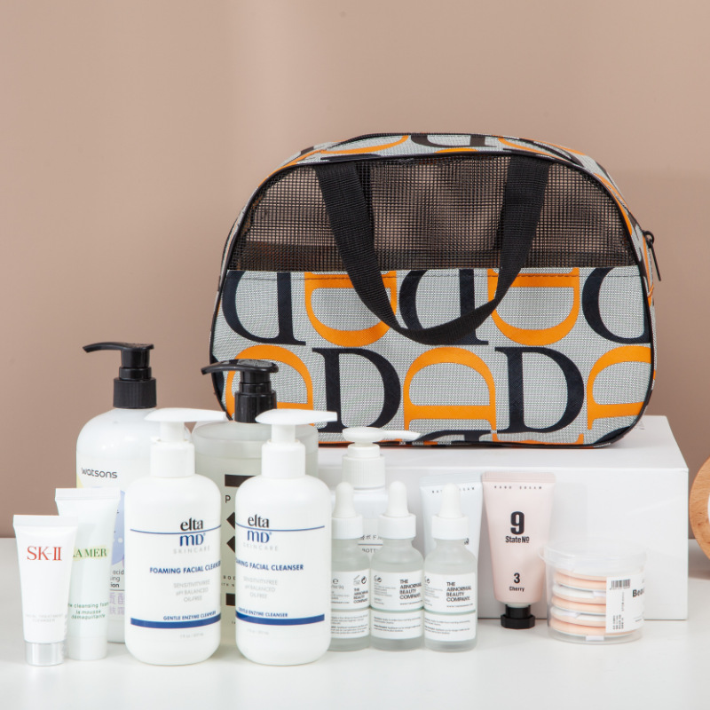 厂家批发防水旅行洗漱包男士手提便携式化妆包出差大容量收纳包 产品图