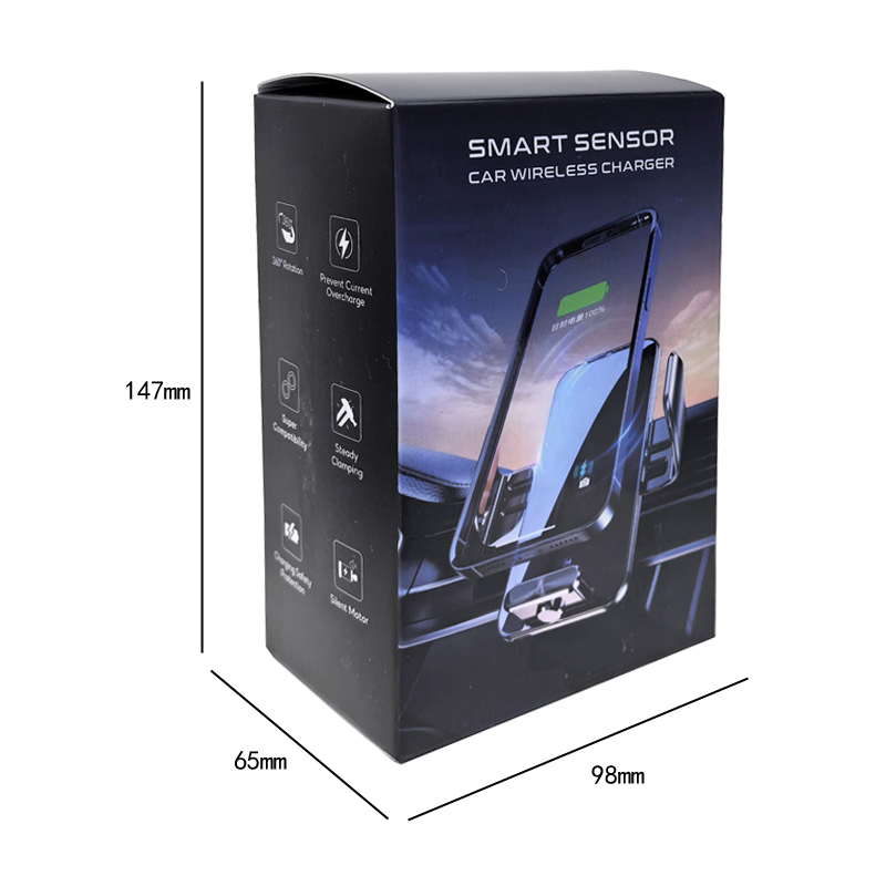 D1无线充手机支架汽车载无线充电手机支架车内智能感应开合导航磁吸车载支架详情14