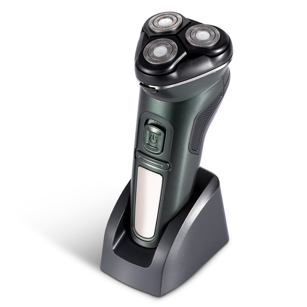 RAF Cross-border USB charging electric men's shaver three-head washable razor Electric three-head Independent portable Specification image