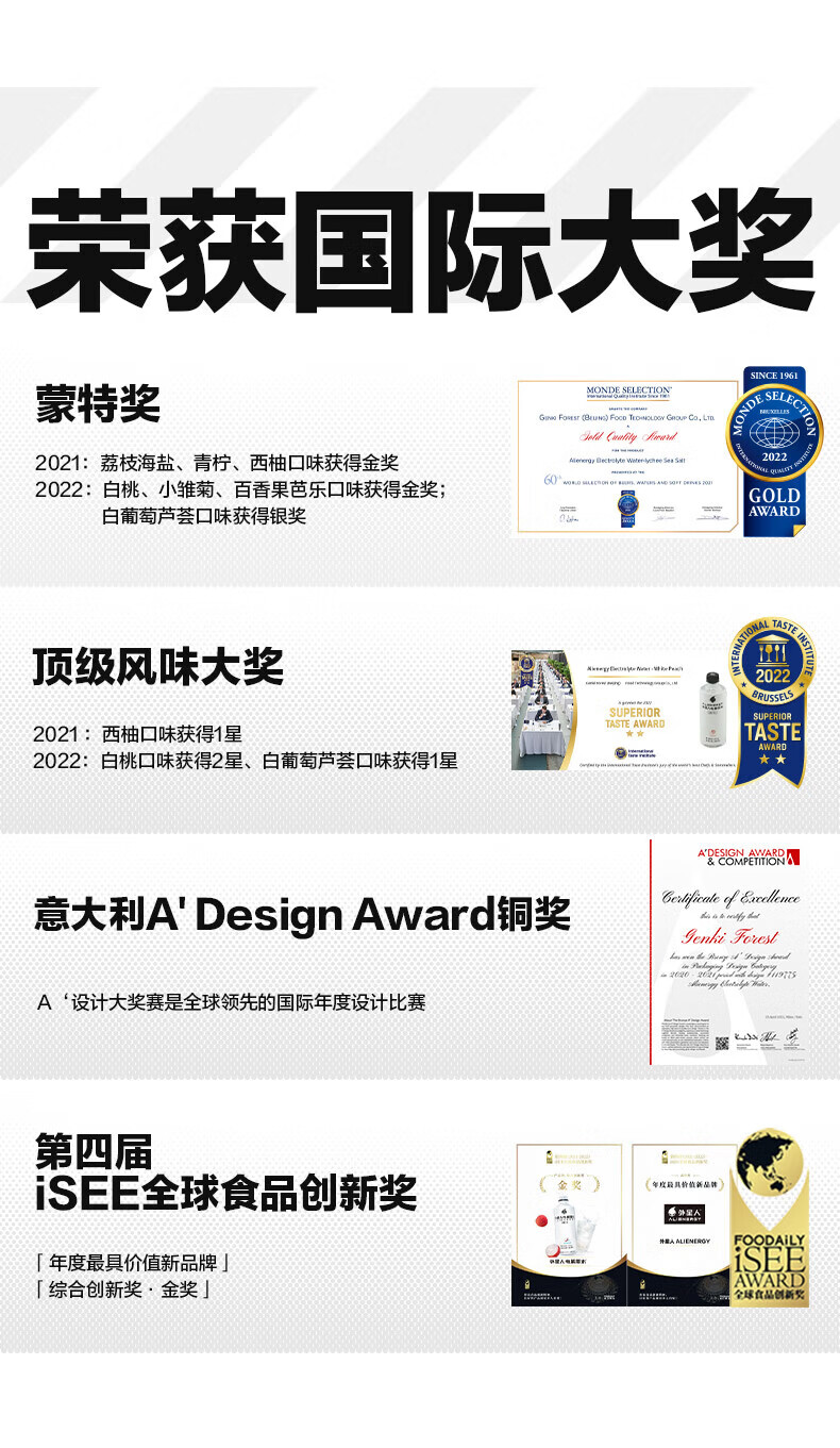 包邮批发！外星人电解质水白桃青柠500ml无蔗糖饮料详情23