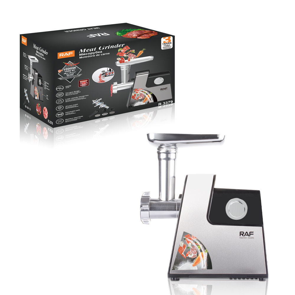RAF European regulation cross-border home meat grinder electric multi-accessory function meat beating machine sausage machine mincing machine Meat grinder details Picture