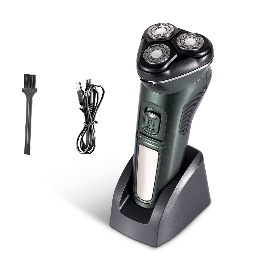 RAF Cross-border USB charging electric men's shaver three-head washable razor Electric three-head Independent portable Application Scenario