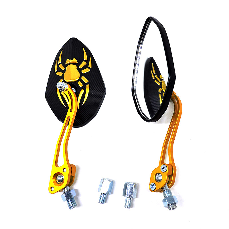 Electric vehicle Electric vehicle motorcycle general accessories Personality color aluminum alloy general reflector Rearview mirror reverse mirror Item Picture