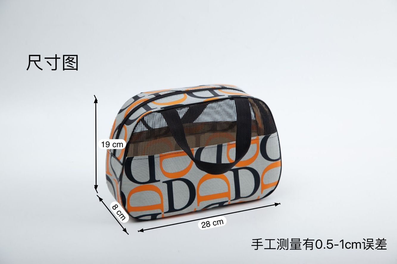 厂家批发防水旅行洗漱包男士手提便携式化妆包出差大容量收纳包 白底实物图