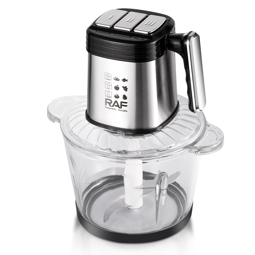 RAF European electric meat grinder multi-gear large capacity mince grinder garlic grinder meat grinder 3L rules cross-border household Item Picture