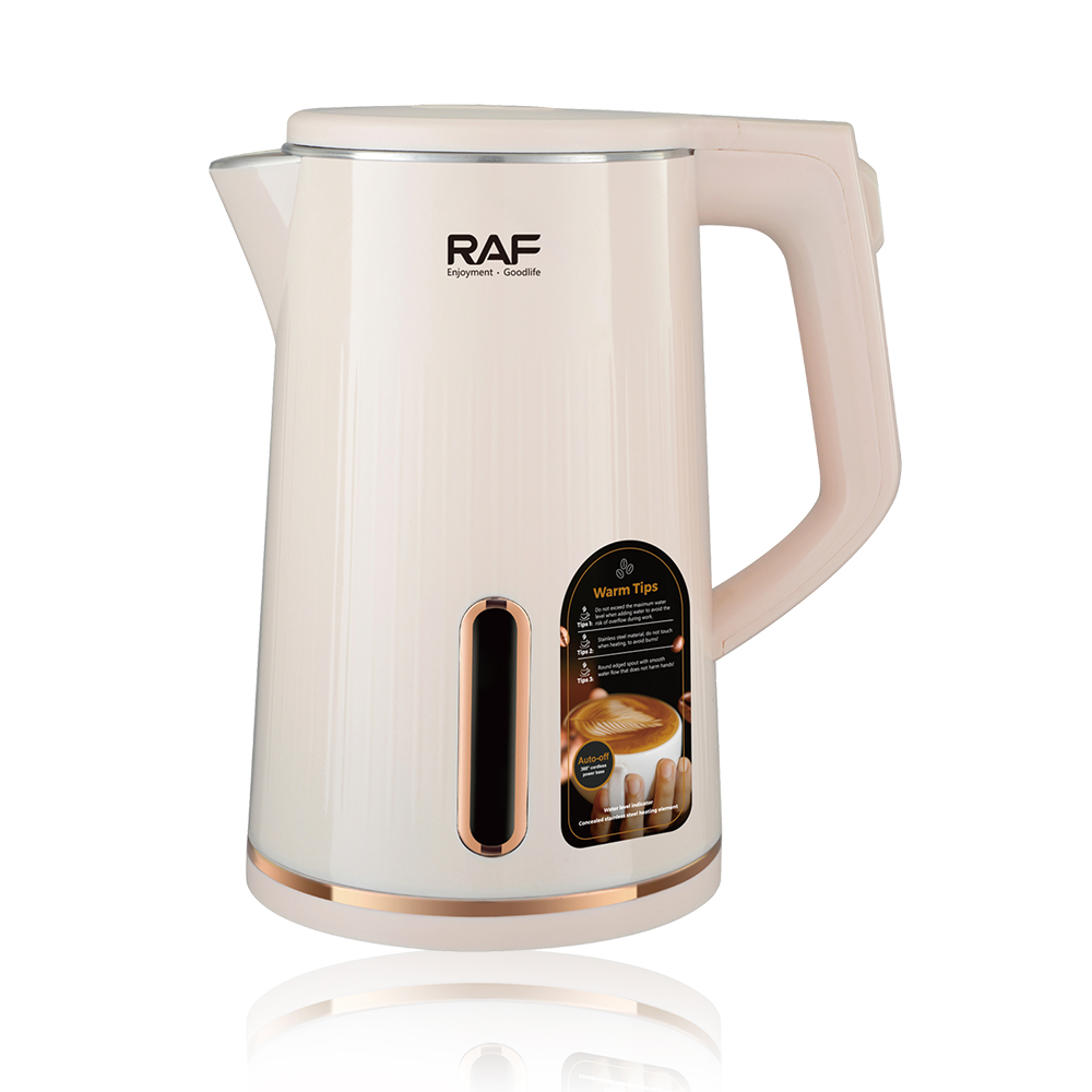 RAF European Regulation 2.5L kettle Electric kettle Large capacity electric kettle thermal insulation kettle automatic power off Specification drawing