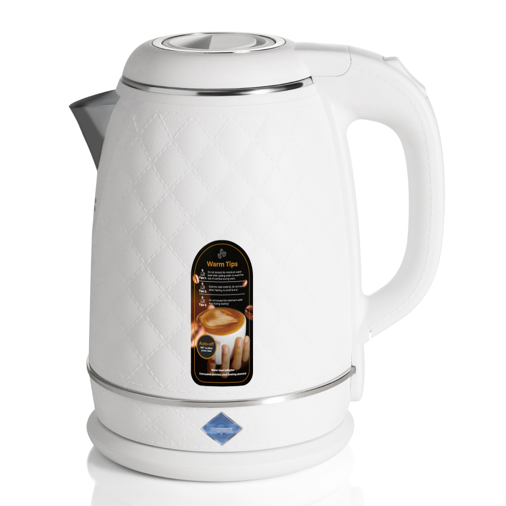 RAF European standard 2L electric kettle, household large-capacity electric kettle, insulated boiling kettle, grid pattern pic 10