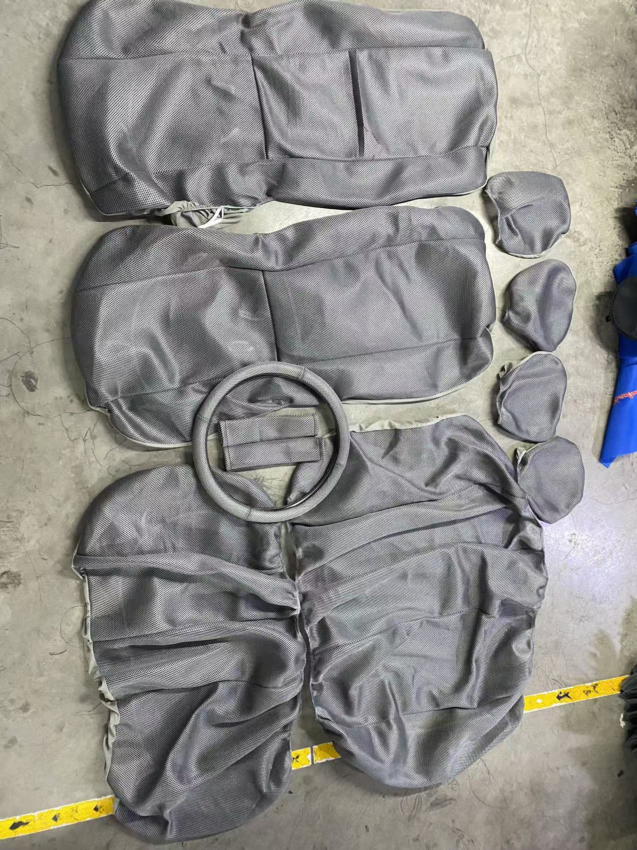 汽车座套 四季通用全包透气三明治座套外贸出口汽车用品详情6