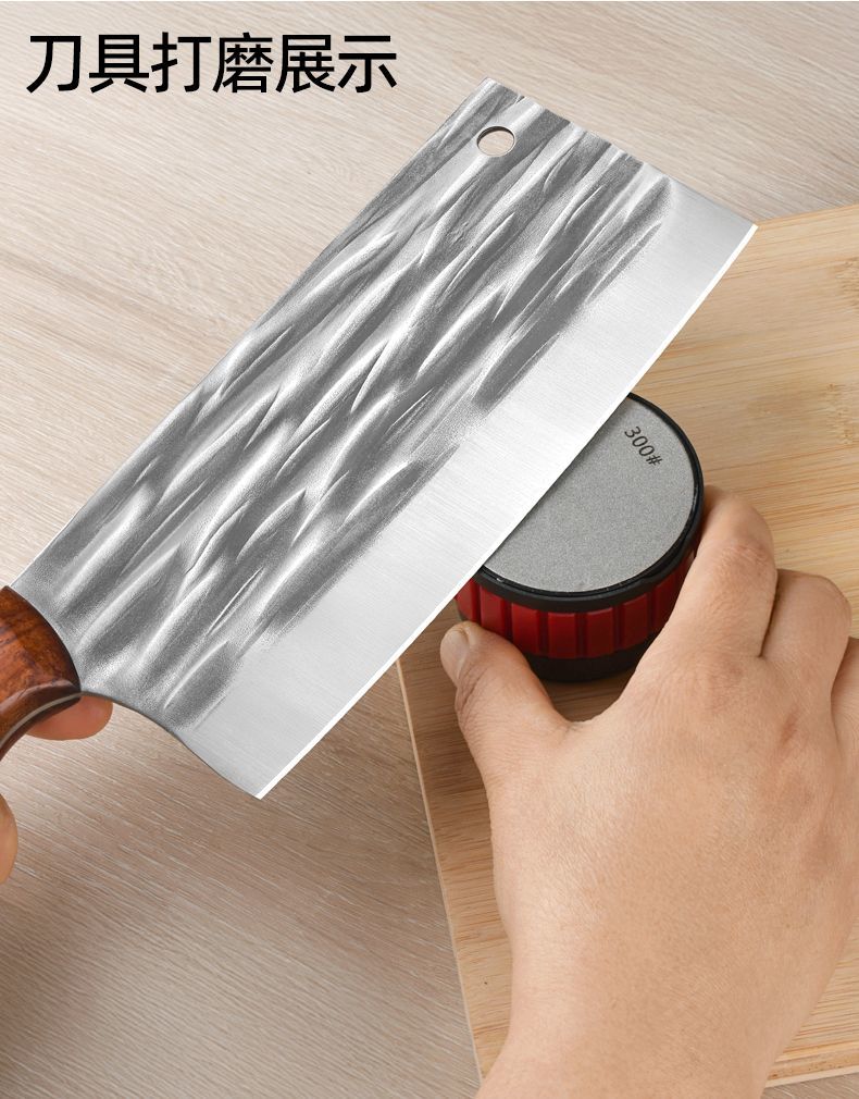 New round suction cup type knife sharpener, diamond knife sharpener, household kitchen knife, scissors, knife stone, double-sided knife sharpener detail image 8