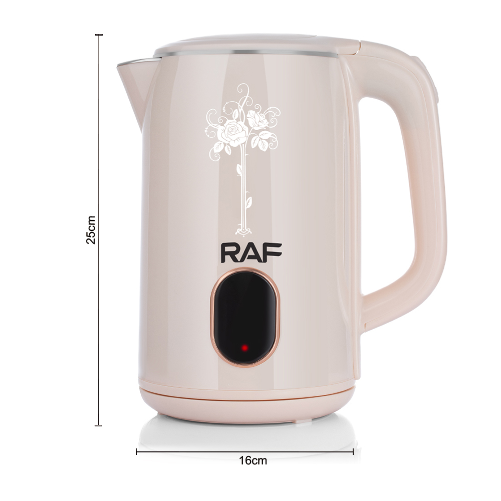 RAF Euro 1.8L kettle Electric kettle Household large capacity electric kettle thermal kettle pattern Item Picture