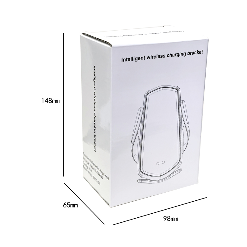 A7S无线充手机支架汽车载无线充电手机支架车内智能感应开合导航磁吸车载支架详情8