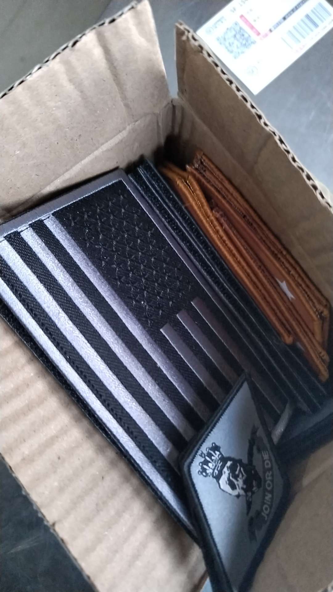 刺绣国旗美国反光高亮度蓄光国旗电脑绣花魔术贴可撕7*12CM绣花标商标织唛织唛布标皮标详情图5