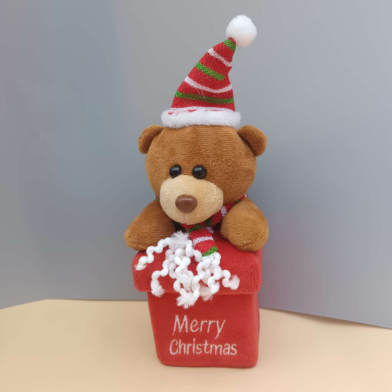 Christmas products, foreign trade gifts, toys, candies, gift boxes, plush toys, bear gift boxes, dolls, factory direct sales, Europe, America, South America, North America cross-border foreign trade bestsellers, recommended storage, high-end gift boxes, accessories, gift boxes Specification image