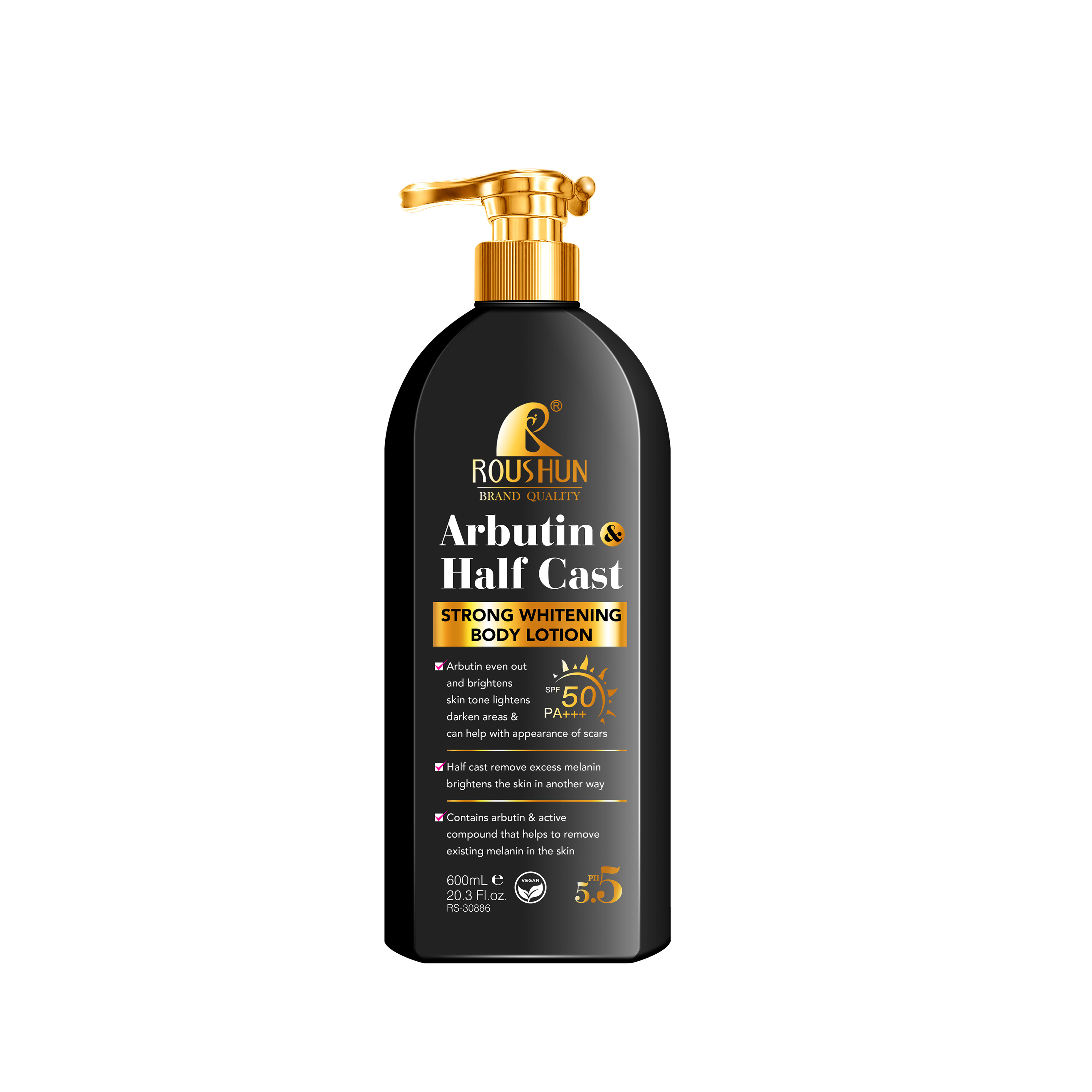 ROUSHUN arbutin Body lotion arbutin & half Cast body lotion