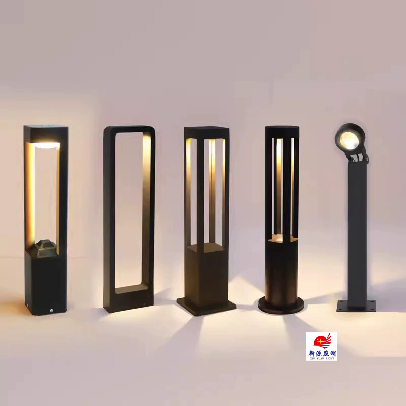 Lawn lights, courtyard ground lights, outdoor waterproof grass lights, ground plug and power supply