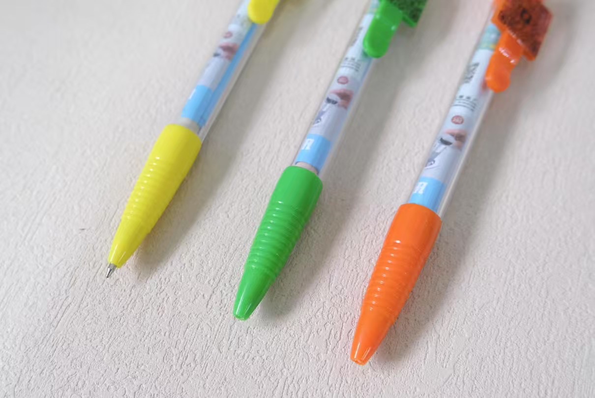 Pen holder can print large print paste plastic ballpoint pen ballpoint pen advertising pen Item Picture