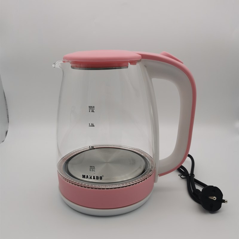 MARADO glass water boiling kettle, hot water electric kettle, quick teapot, household fully automatic, power-off transparent Item Picture