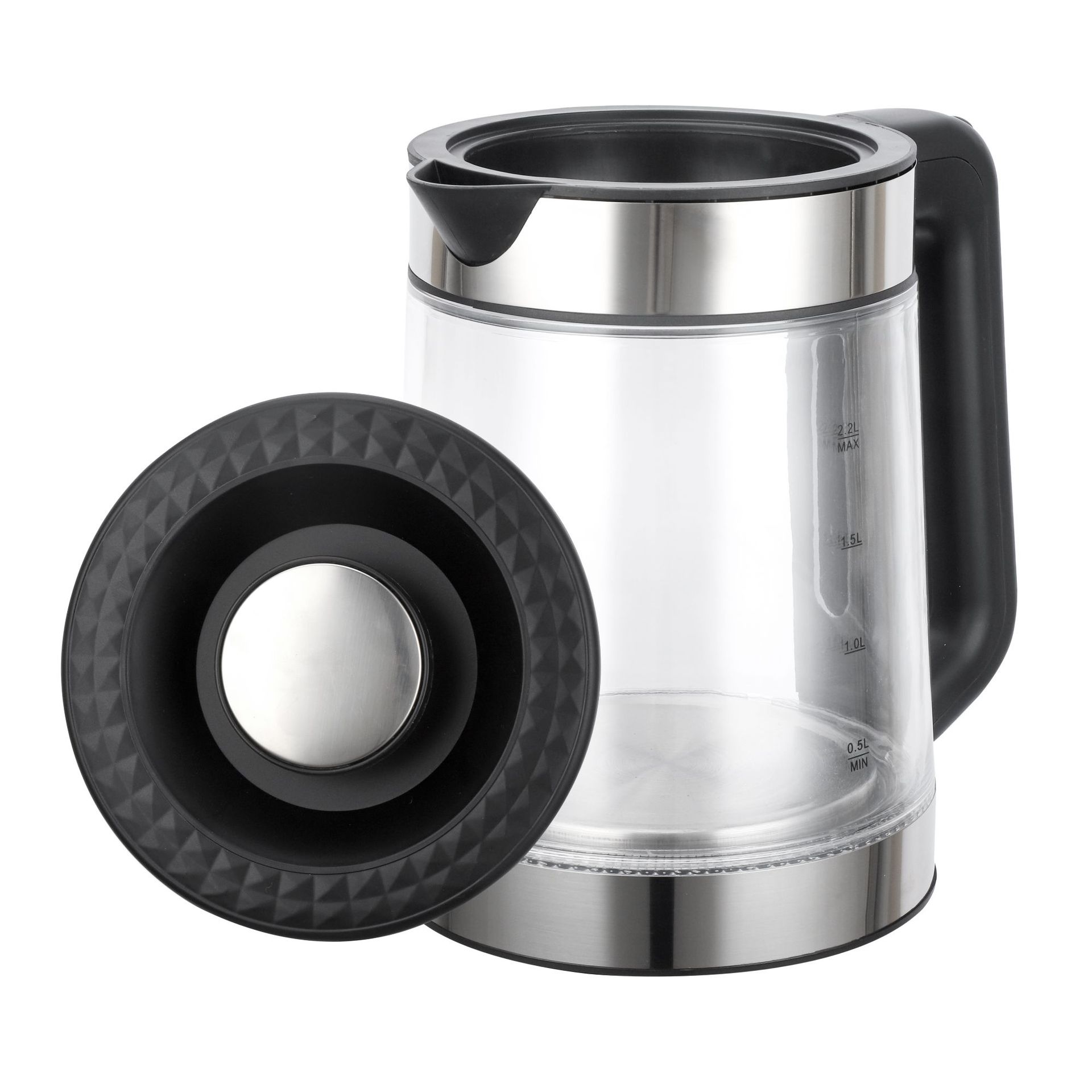 MARADO electric kettle, Gaopeng glass electric teapot, electric kettle details Picture
