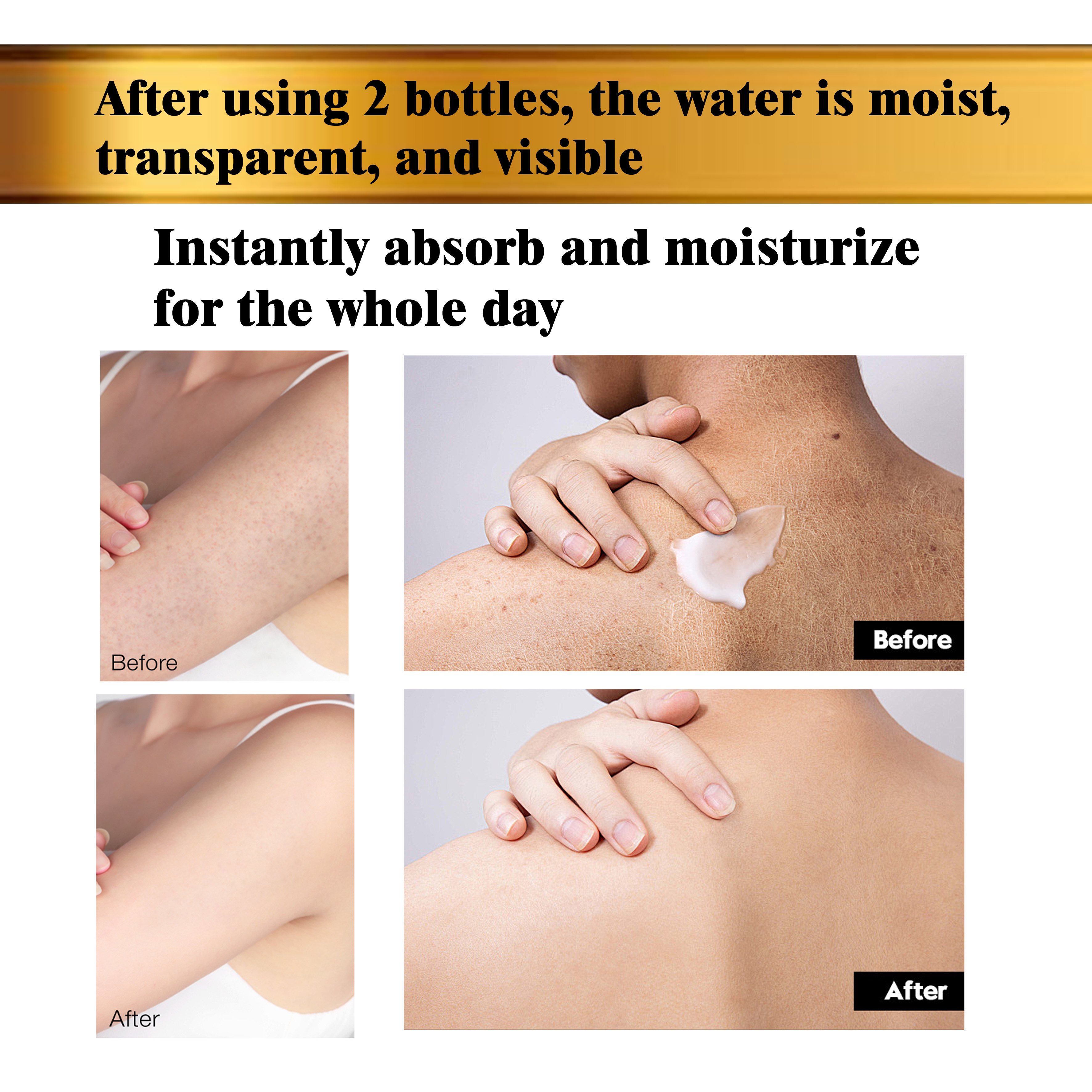 ROUSHUN arbutin Body lotion arbutin & half Cast body lotion Specification image