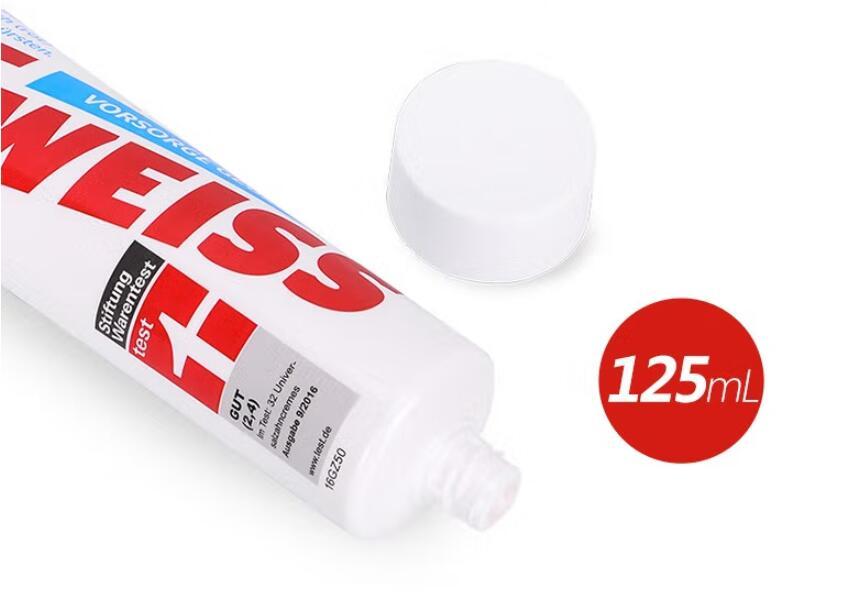 包邮！德国红白成人牙膏125ml 薄荷深深进口洗护防蛀固齿薄荷清新详情5