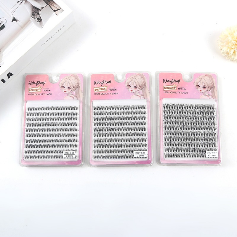 纯野小恶魔假睫毛10排大容量分段式嫁接睫毛懒人三部曲眼睫毛批发