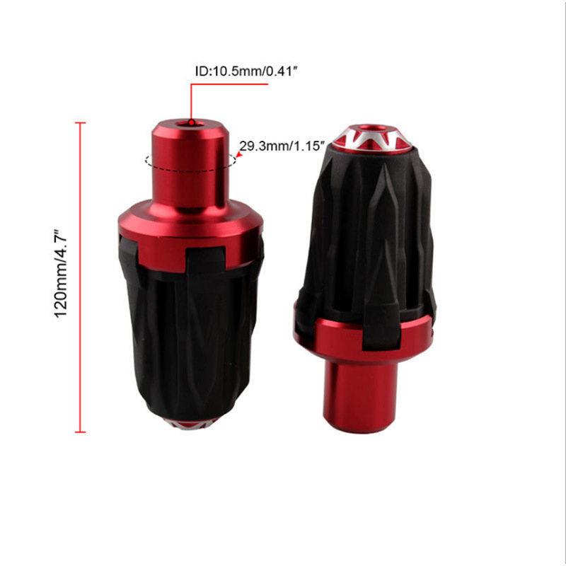 Motorcycle scooter general accessories Aluminum alloy anti-fall cup MSX125 little monkey Yellow dragon 3/600 anti-fall rod details Picture