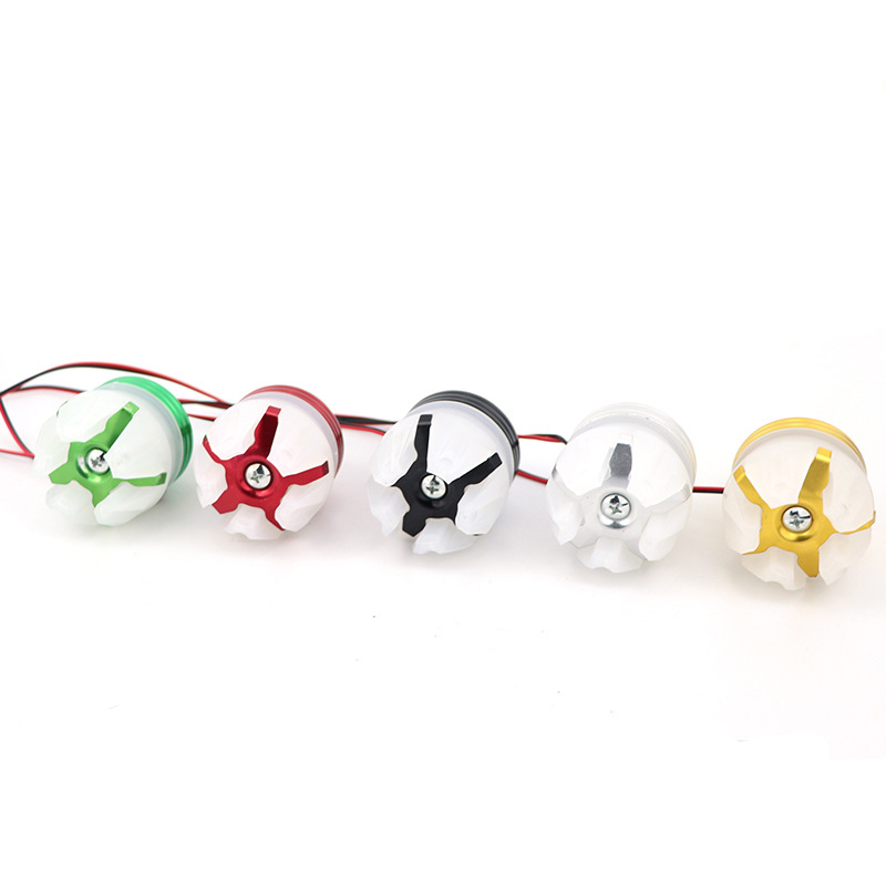 Five-prong front fork cup with light motorcycle front shock absorber Front fork cup collision cup accessories motorcycle fall cup Item Picture