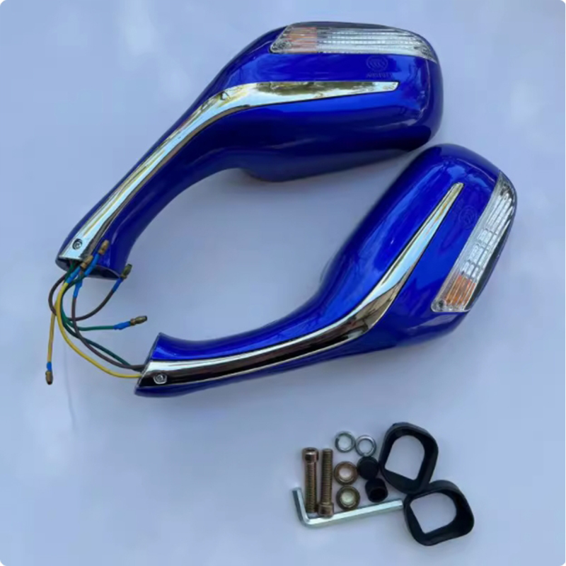 Large vision scooter rearview mirror Electric car with light reversing mirror sand Princess Falcon special reflector Application Scenario