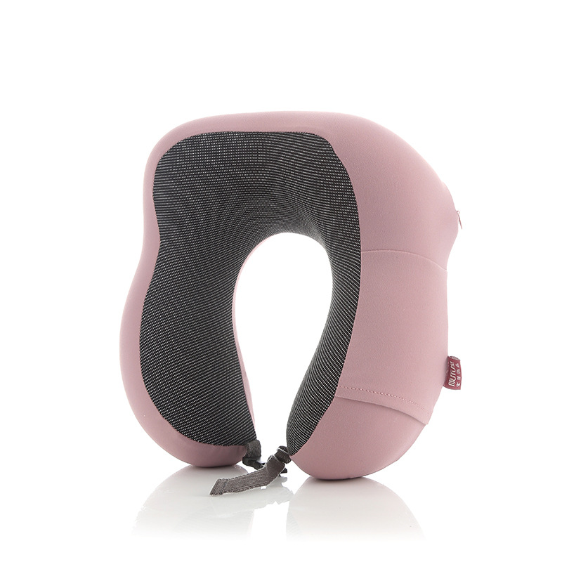 u型枕/U型枕/u型枕儿童卡通/熊猫脖子枕/u型枕弹力面料白底实物图