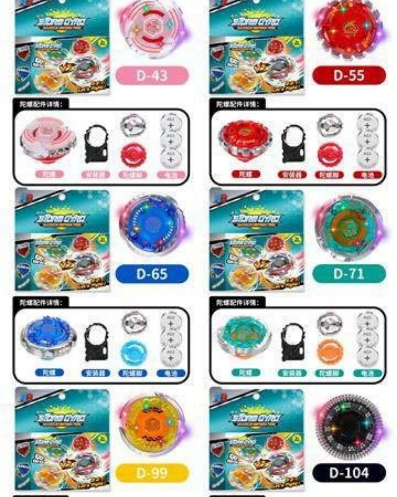 4D Constellation Gyroscope + Transmitter + Alloy gyroscope feet (with battery + power isolation) Fun, stress-relieving and relaxing rotating alloy gyroscope children's toy Specification image