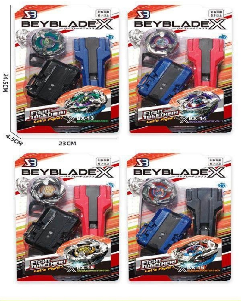 Fun, stress-relieving and casual rotating alloy gyroscope children's toy: Hand handle + large scale transmitter + gyroscope + gyroscope feet *2 Specification image