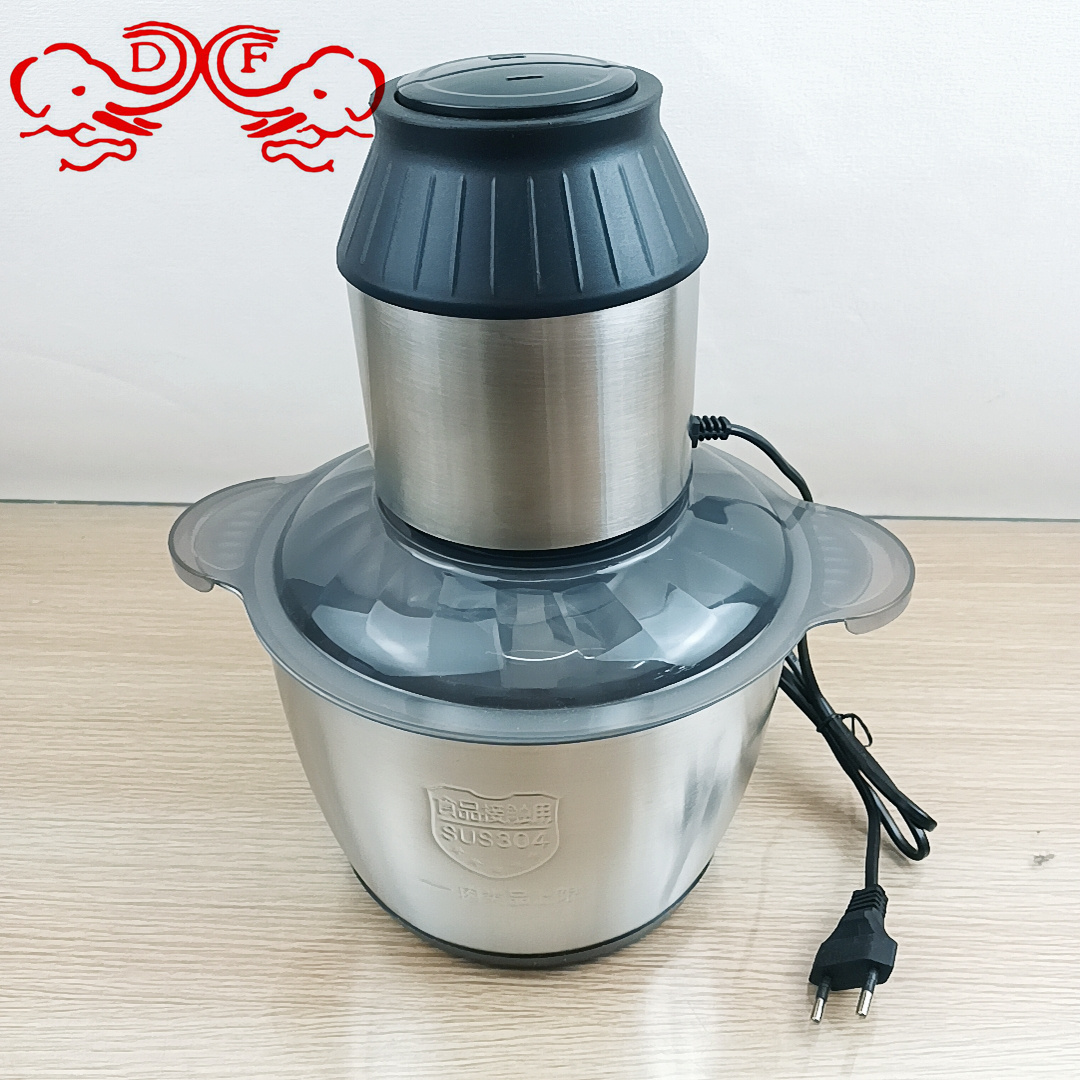 DF68811 Household stainless steel electric food processor, small meat mincing machine, meat mincing mixer, complementary food grinder... DF TRADINGHOUSE