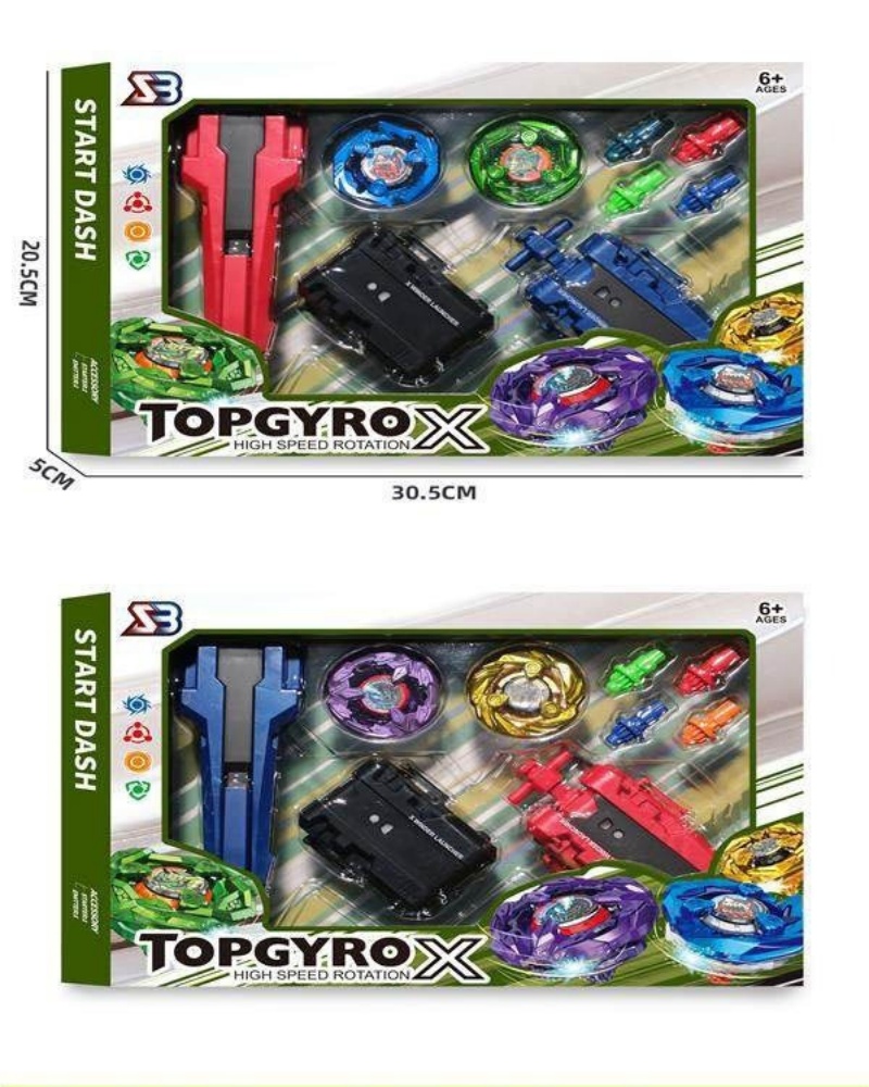 Handhandle + gran tirador de la regla launcher + tirador de cable launcher + gyro *2+ gyro foot *4 diversión descompresión ocio giratorio de aleación gyro juguetes para niños Specification image