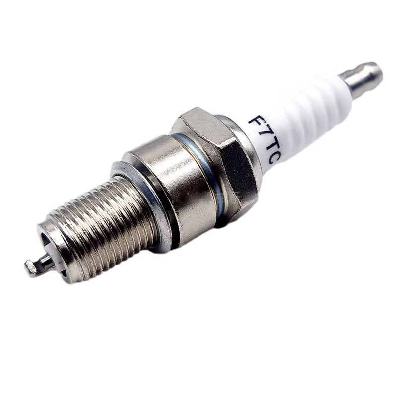 Manufacturer direct sales motorcycle general high quality one pole spark plug white mower spark plug BM6A burner Item Picture