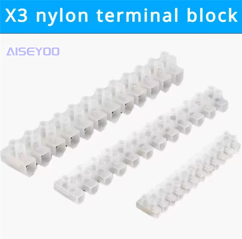 X3尼龙接线端子X3系列接线排100A大电流接线柱 电线连接器塑料接线柱快速接线器