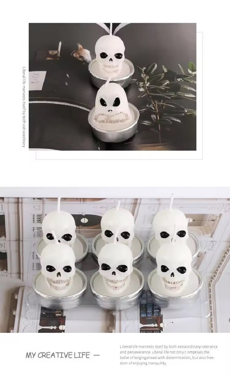 halloween Halloween Candle props Little Black Cat Pumpkin Lantern Witch Candle all saints dayhalloween Halloween Candle Props Little Black pic 4