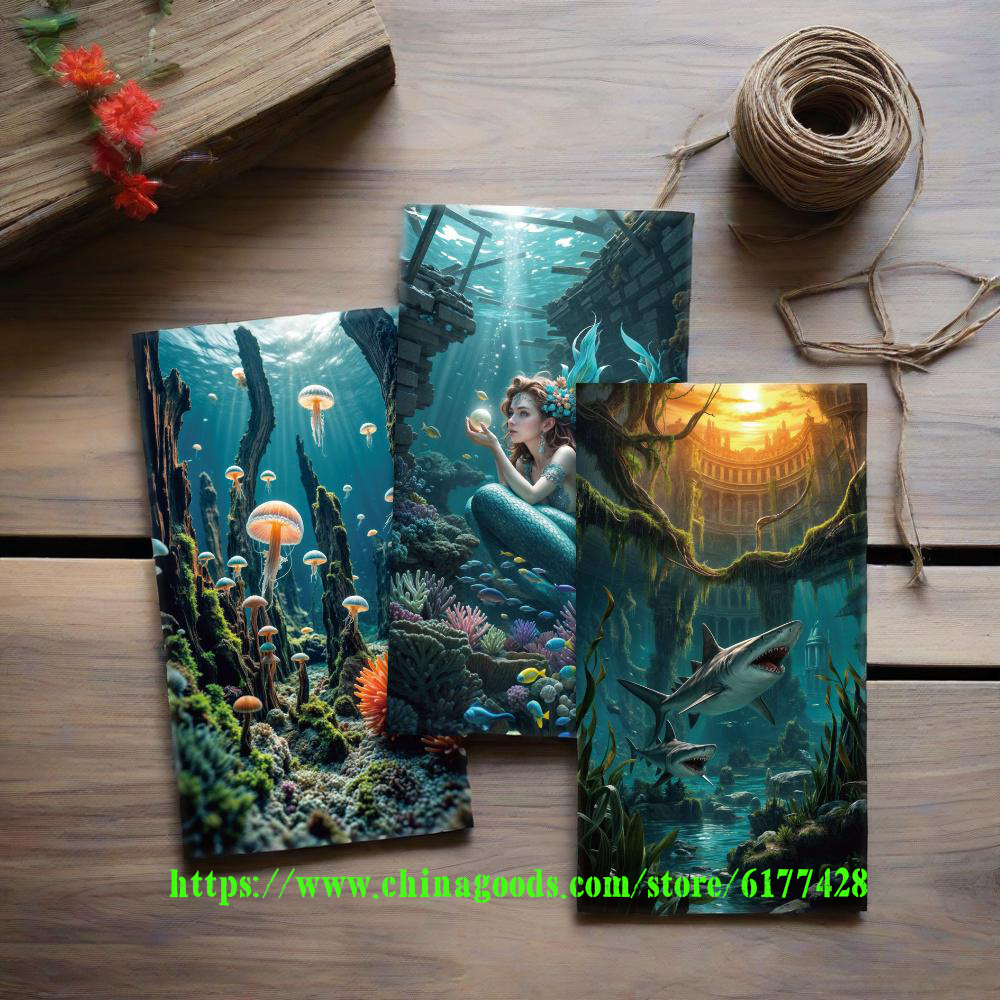 Handmade Paper Art Junk Journal/ Photo Album/Card /Scrapbook/ Bookmark Diy Collage Decorative Materials details Picture
