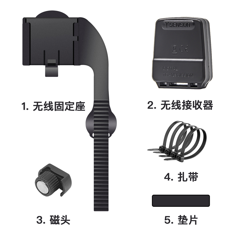 The 240817C bicycle wireless speedometer features a large screen with both Chinese and English, wireless touch, backlight, and water resistance. It is a mountain bicycle speedometer, odometer, and speedometer pic 8