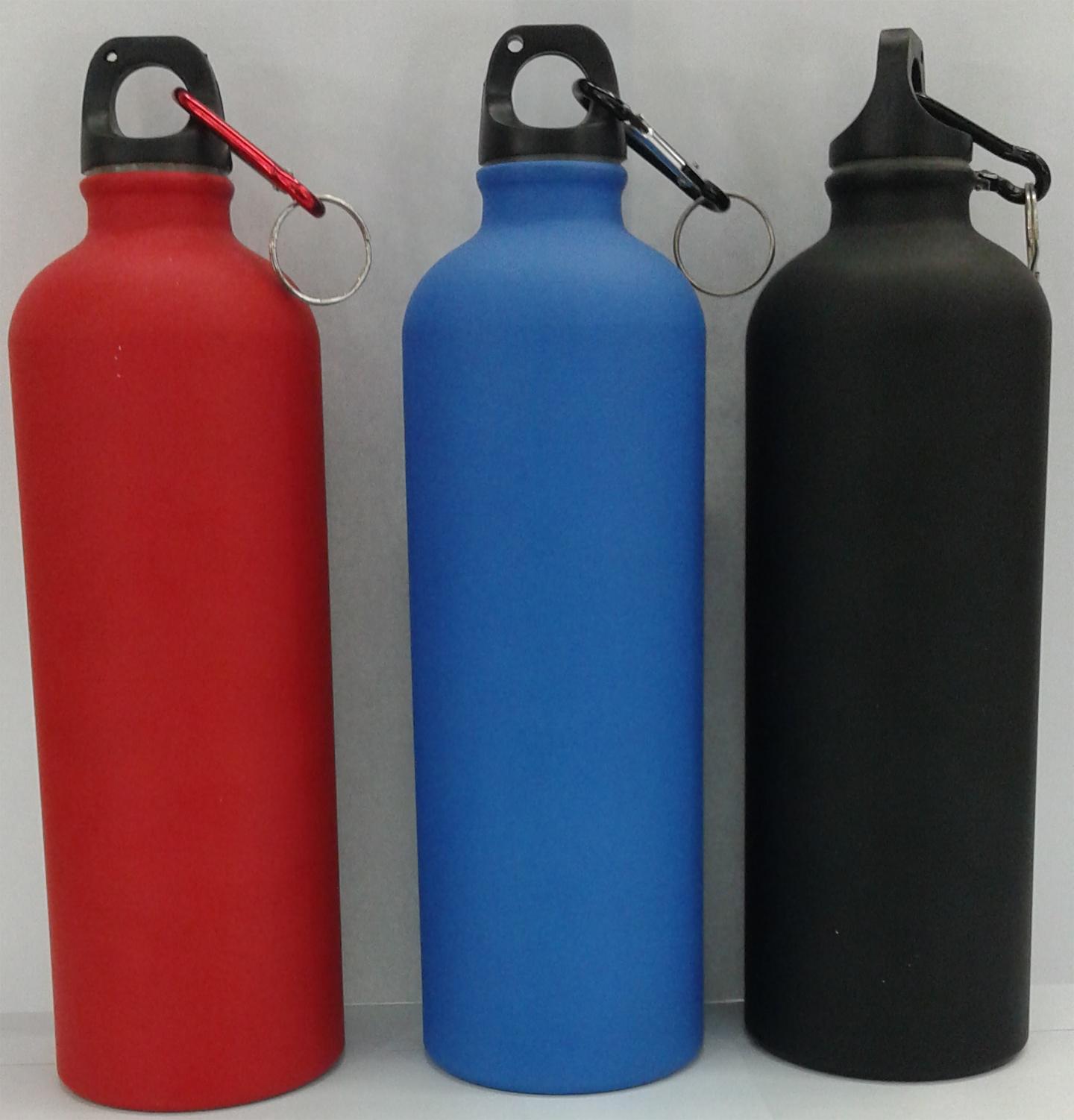  500ml铝壶登山扣便携运动水壶水杯  铝制骑行单车水壶水杯水瓶 宏成单层水杯