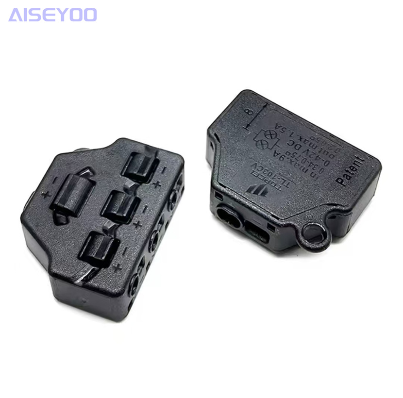 线路分线器按压自锁贴片光源灯具照明并联接线器线路并线连接端子详情6