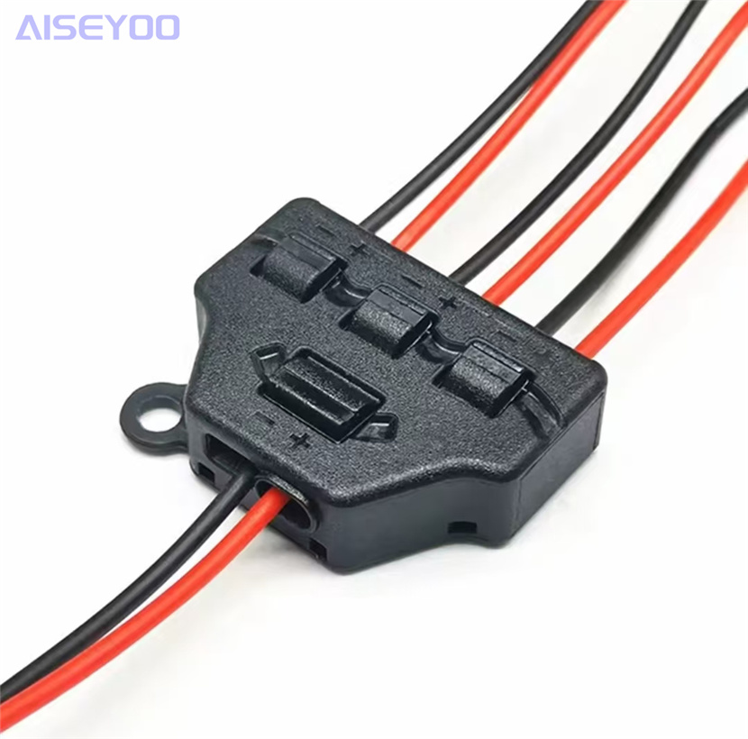 线路分线器按压自锁贴片光源灯具照明并联接线器线路并线连接端子详情3