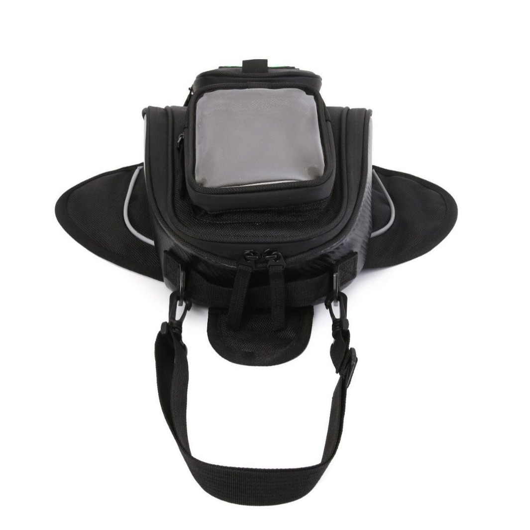 Factory Direct Motorcycle tank bag Motorcycle waterproof duffel bag Riding with headphone hole magnet bag Navigation bag details Picture