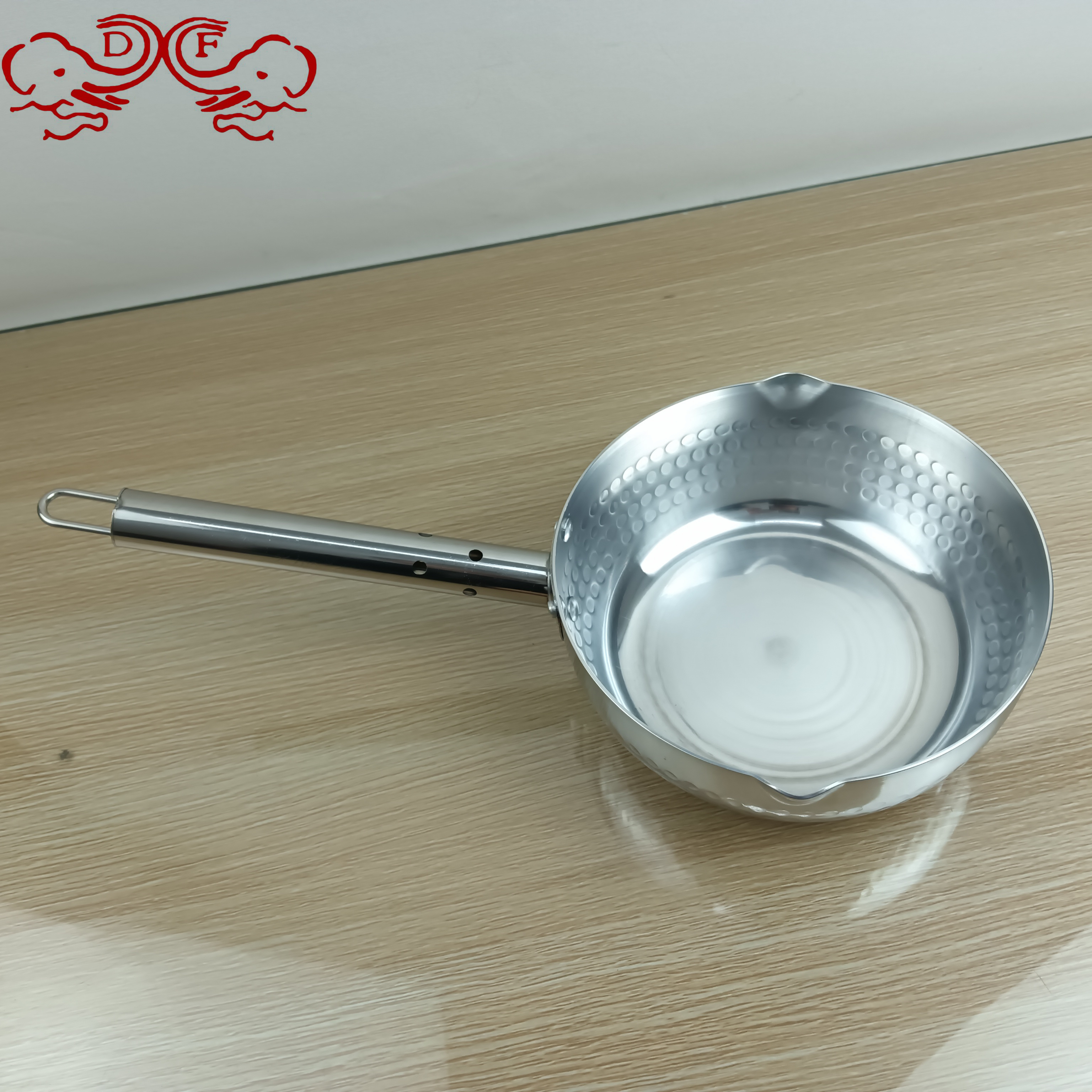 DF68229 Snow Flat Pot, milk pot, non-stick pot, wheat rice, Stone Baby, household Japanese instant noodle pot, small cooking pot, DF TRADINGHOUSE Specification image