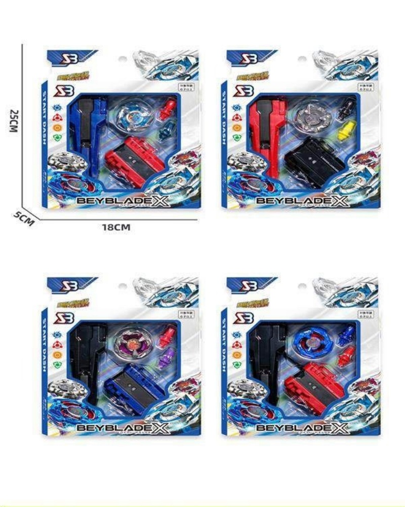 Handhandle + big tire ruler launcher + gyro + gyro foot *2 diversión decompression ocio rotary alloy gyro accesorios juguetes para niños Application Scenario