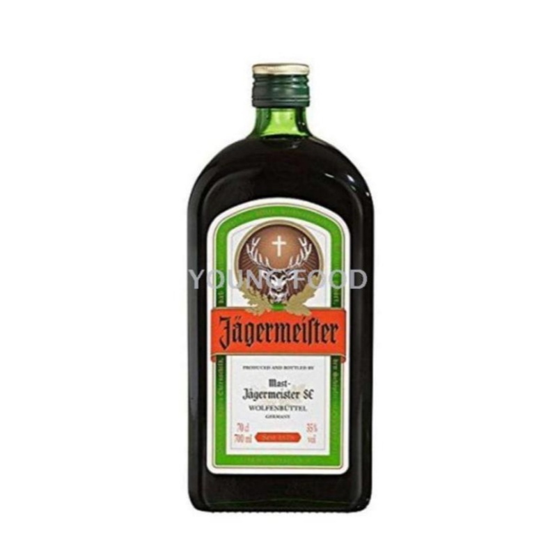 包邮！德国野格圣鹿利口酒700ml YOUNG FOOD余震进口鸡尾酒基酒