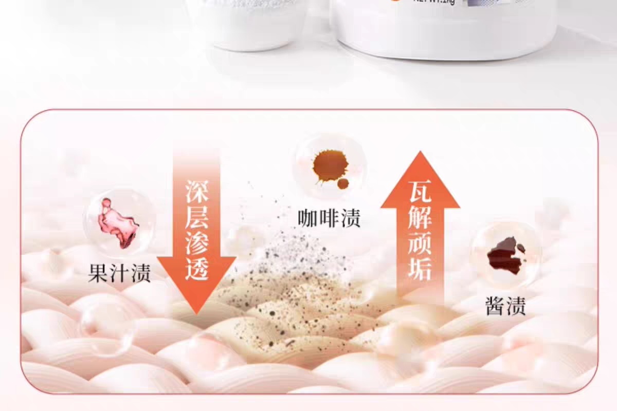 Vegetable and orchard explosive salt laundry detergent details Picture