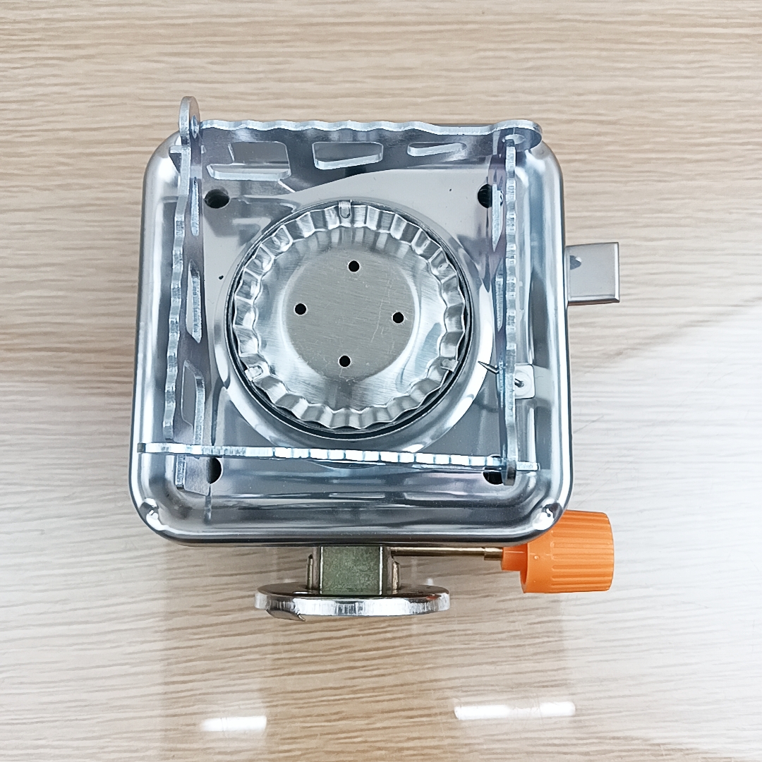 DF68895 Outdoor windproof lotus burner folding gas stove square stove DF TRADINGHOUSE Specification image