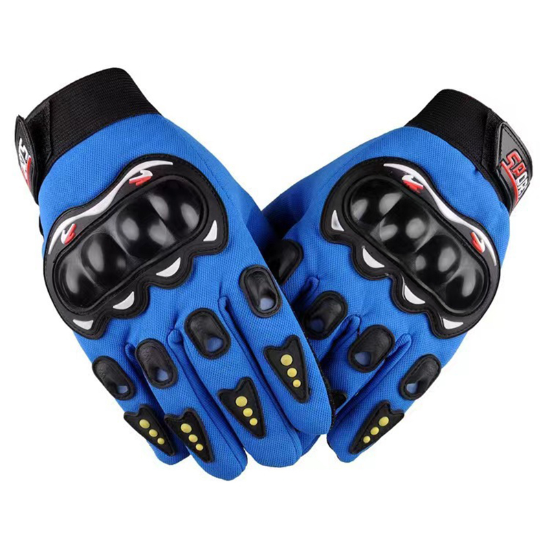 Manufacturers direct motorcycle gloves all refers to the motorcycle long finger riding anti-slip protective case hard shell mountaineering wear Specification drawing