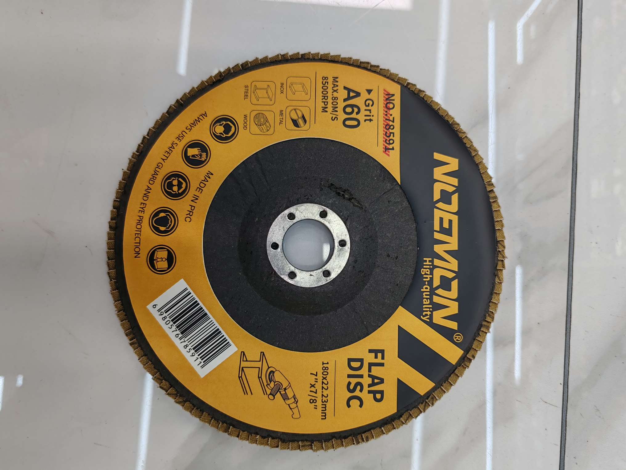 Pneumatic and electric tool accessories A40 with louver grinding discs detail image 3