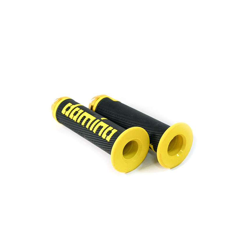 General dirt bike General accessories hand handle rubber monochrome half grid silicone soft handle sleeve grip competitive throttle handle Item Picture